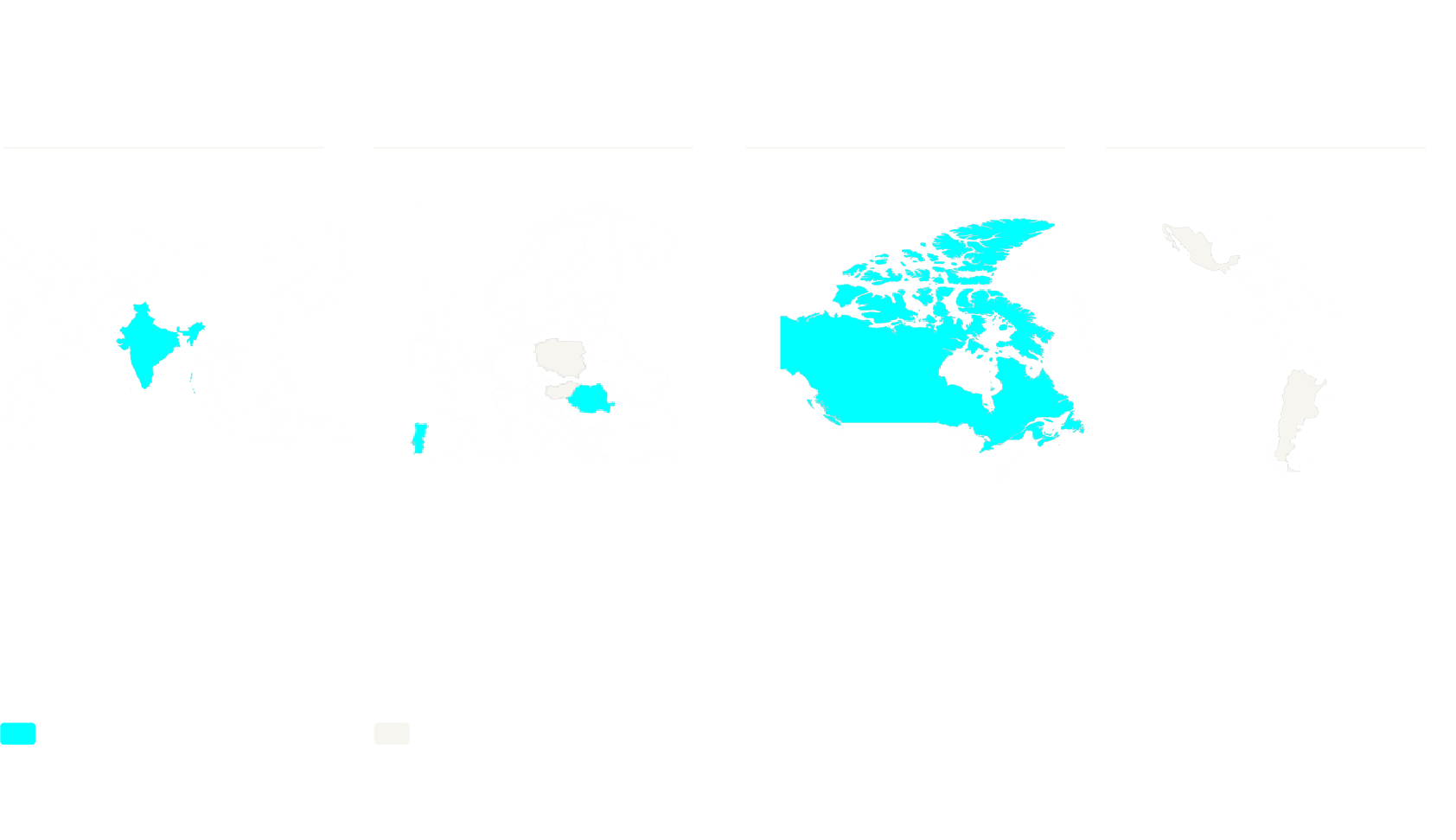 Randstad Digital global delivery map